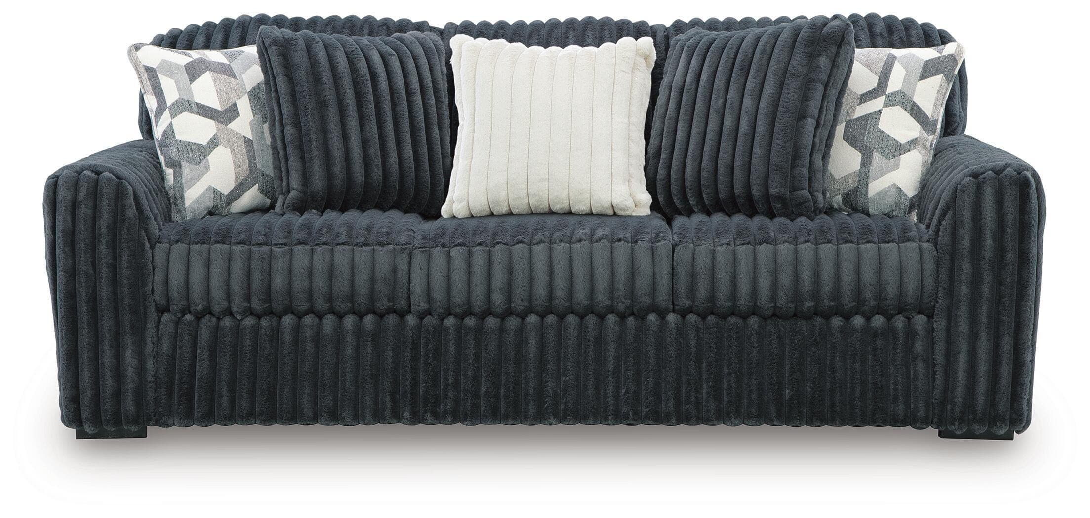 Midnight-Madness Sofa — Black/Gray — view 3