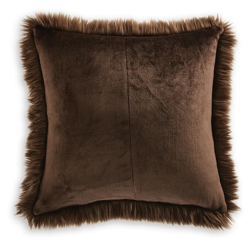 Bellethrone Pillow (Set of 4) — Brown/Beige — view 4