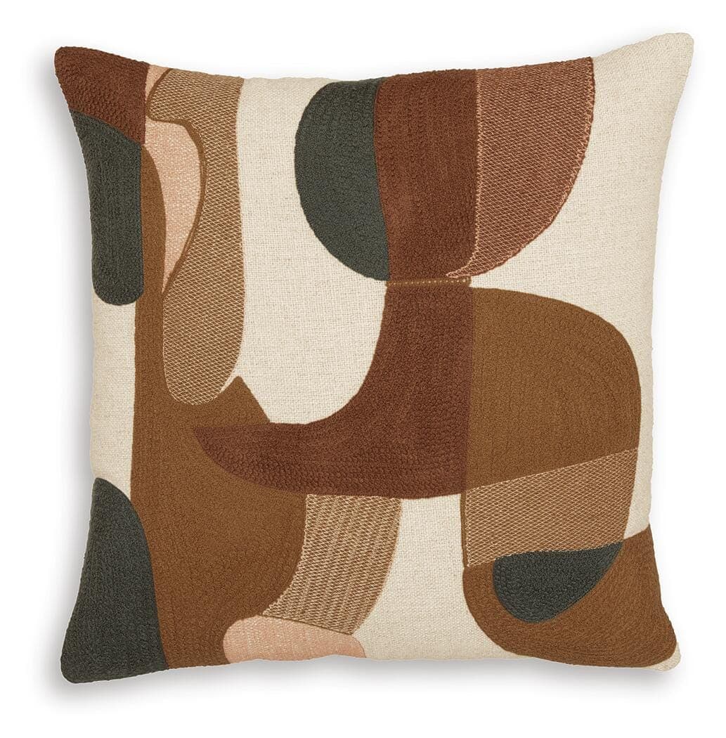 Hallam Pillow (Set of 4) — Sienna/Gold/Charcoal — Middletown Furniture, Middletown OH