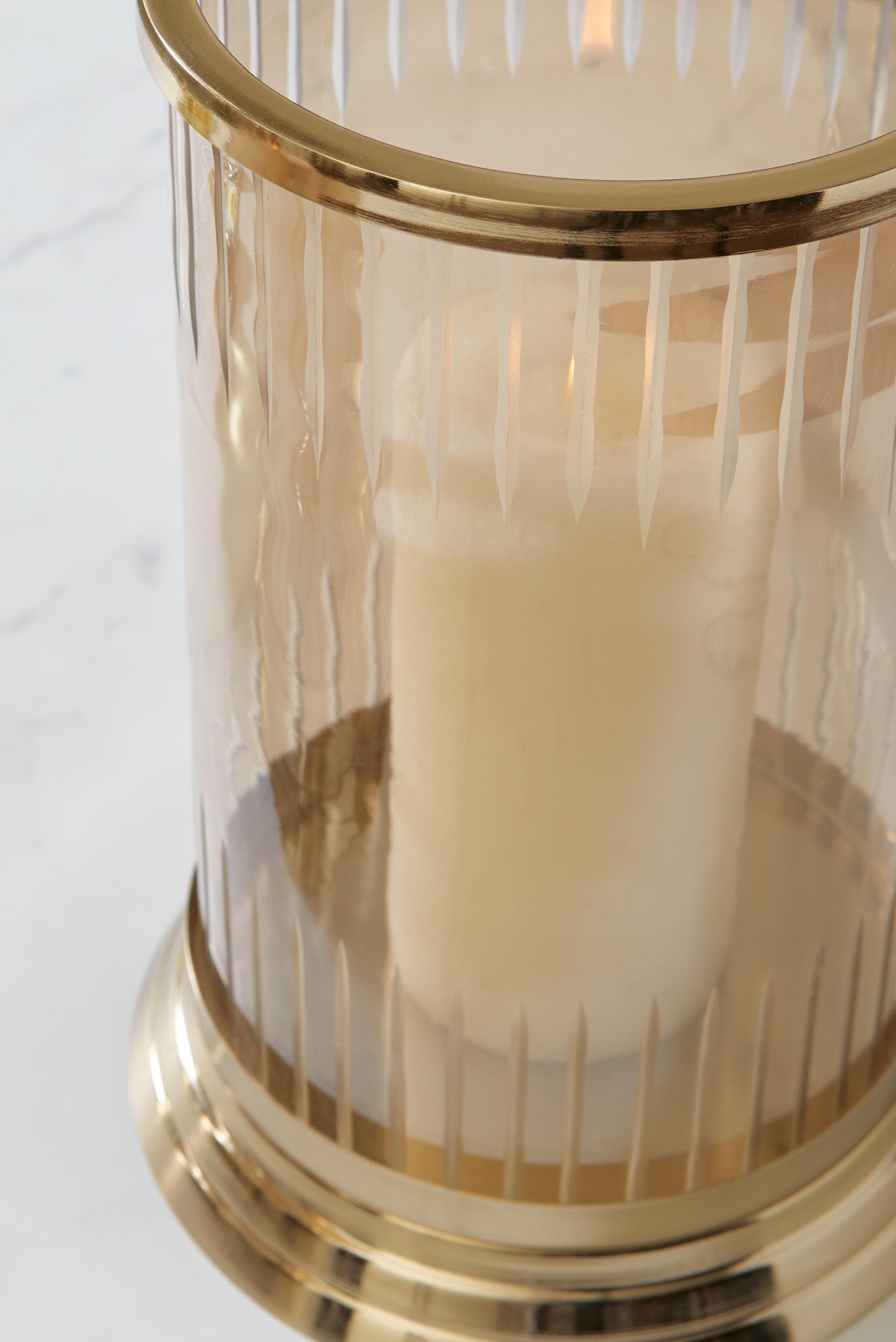 Aavinson Candle Holder — Transparent;Metallic — view 3
