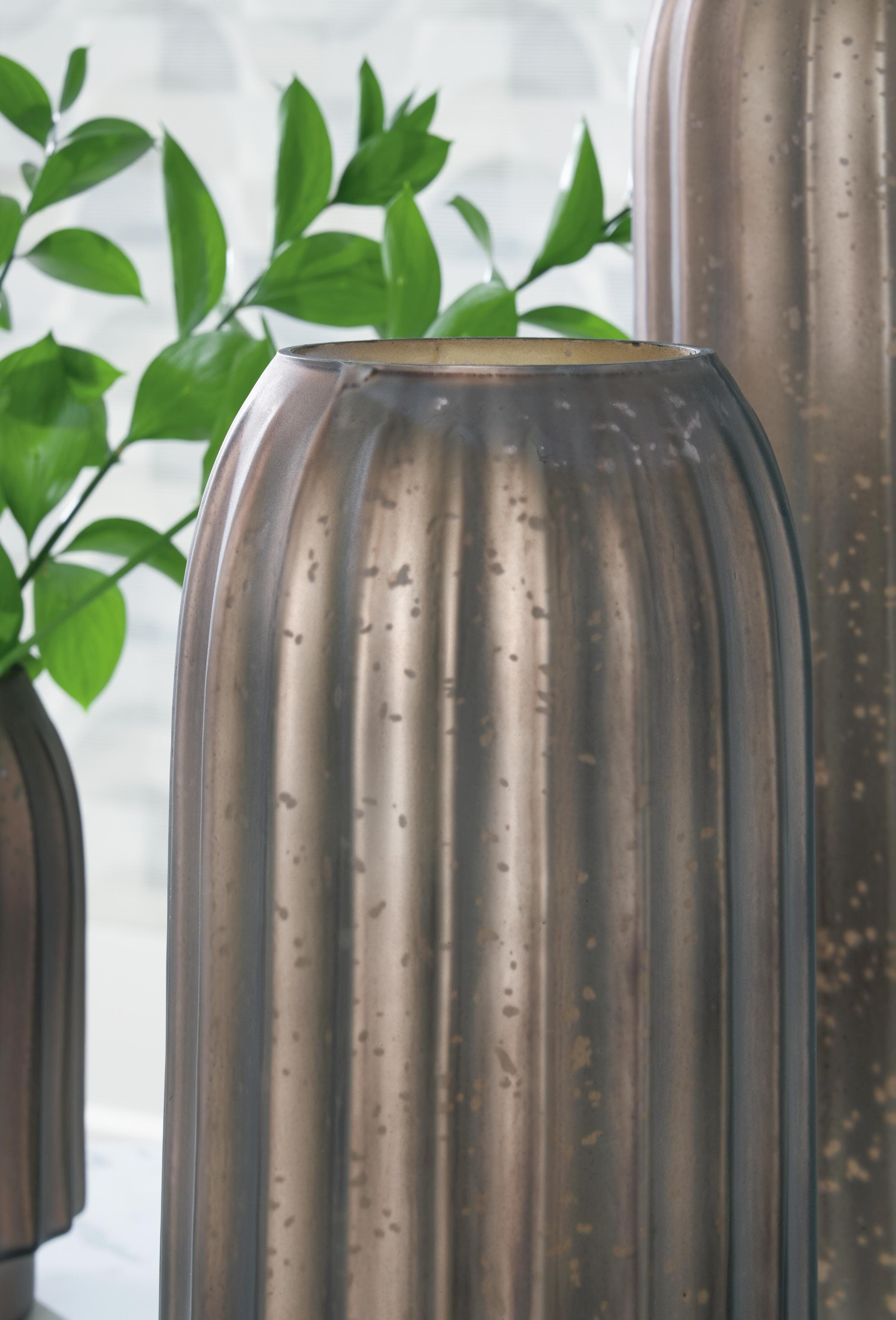 Briarcott Vase — Metallic;Brown/Beige — view 4