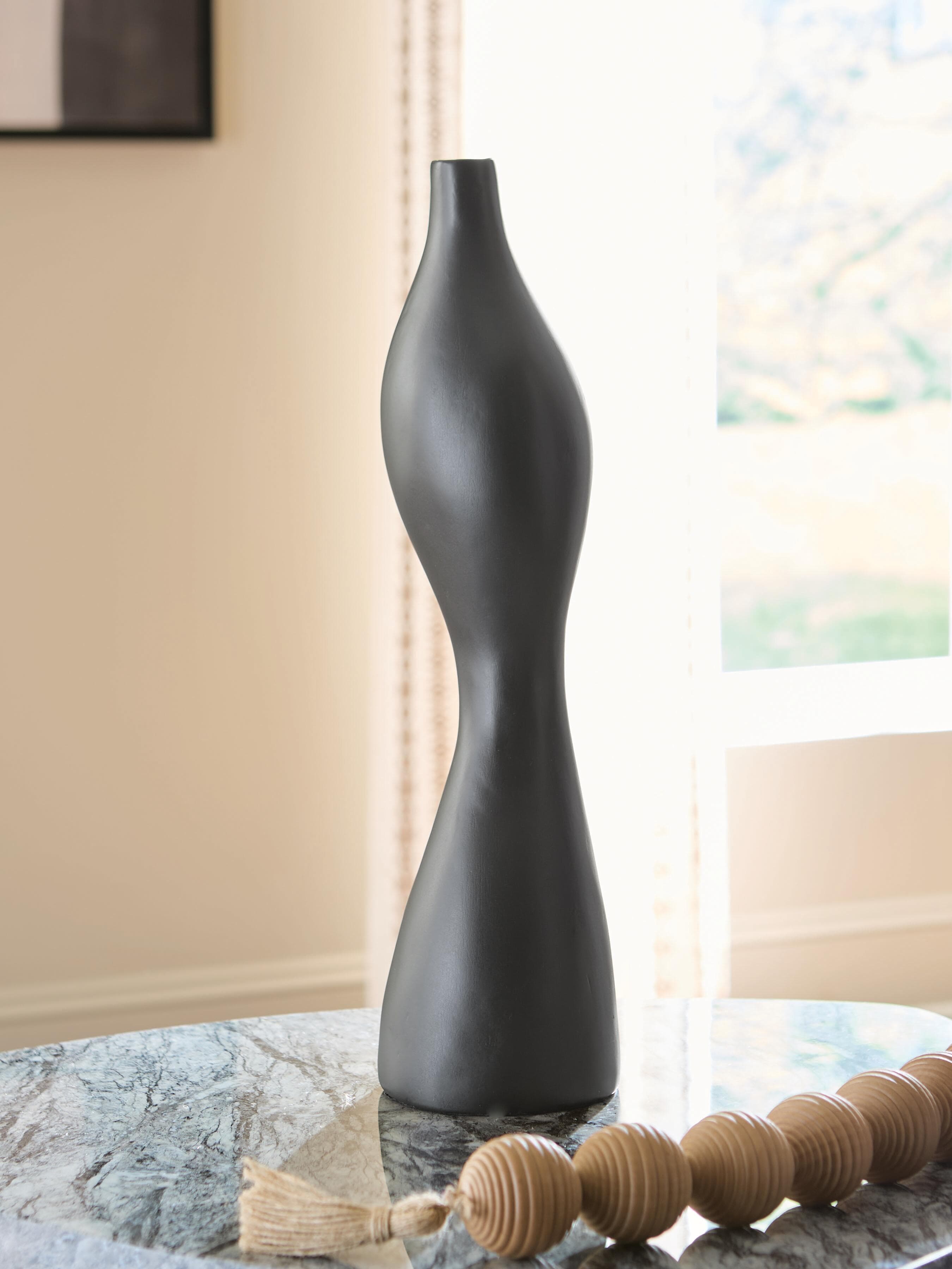Judsen Vase — Black — view 2