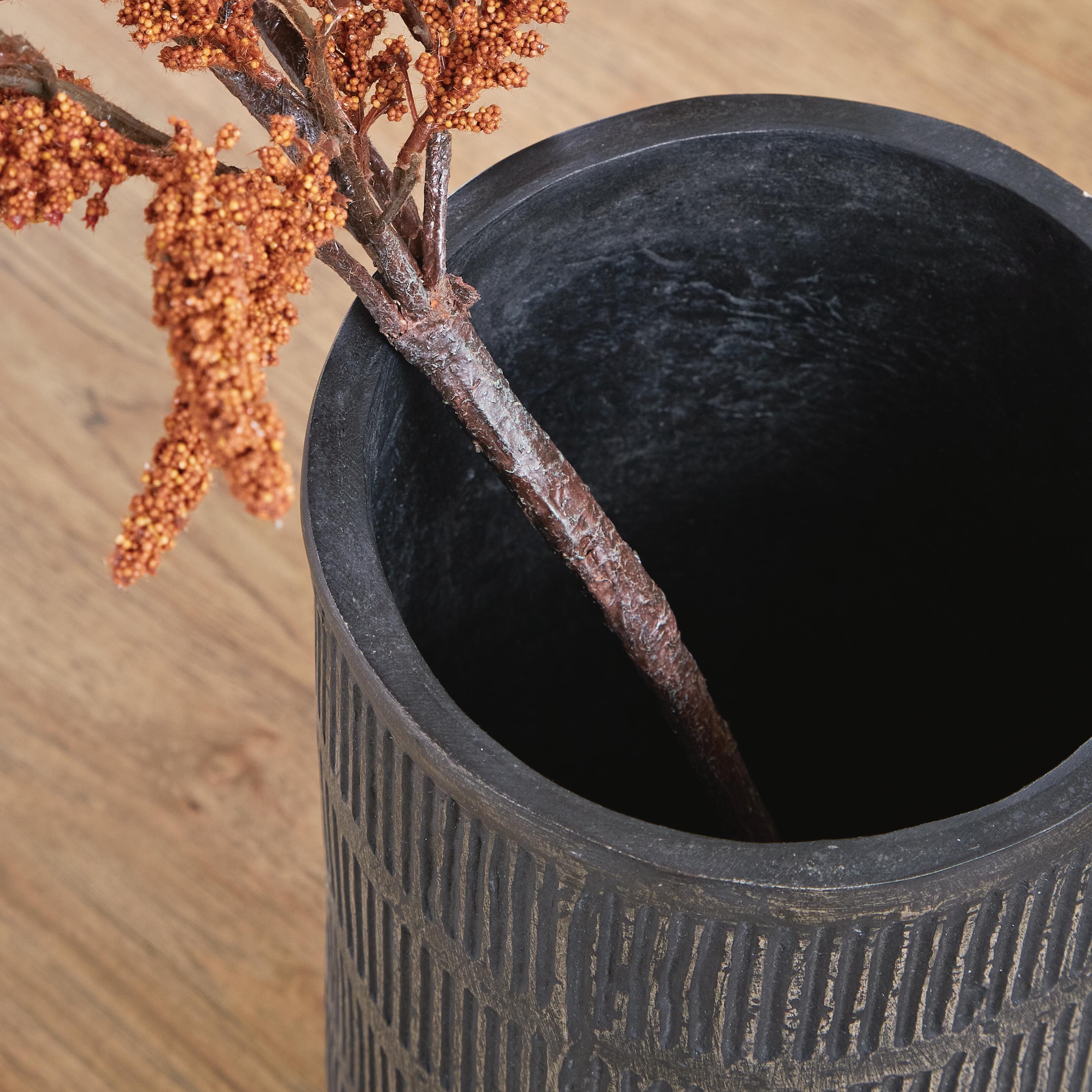 Beninworth Vase — Antique Black — view 4