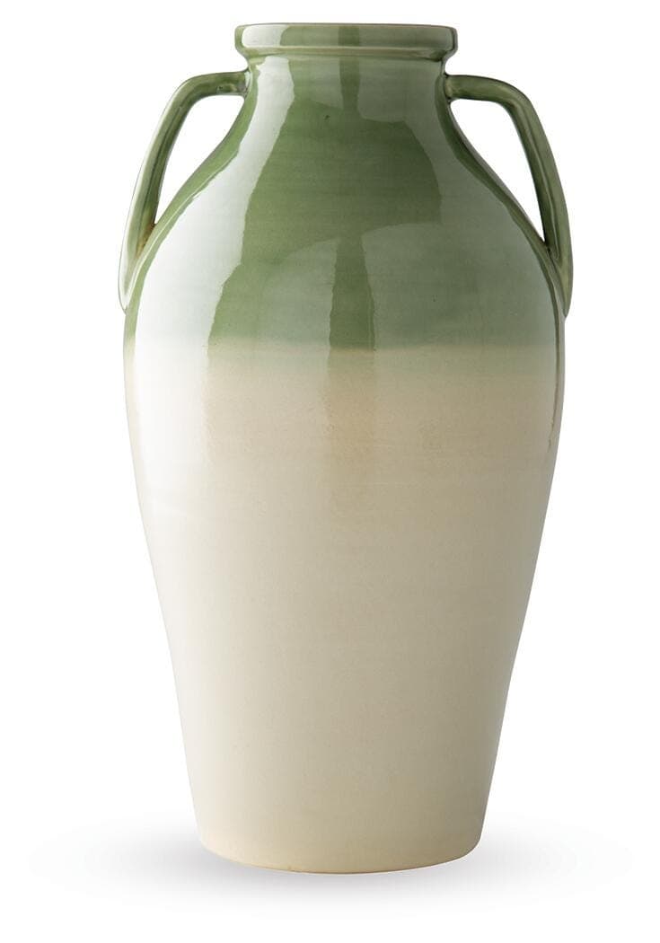 Andorbury Vase — Green/Beige — Middletown Furniture, Middletown OH