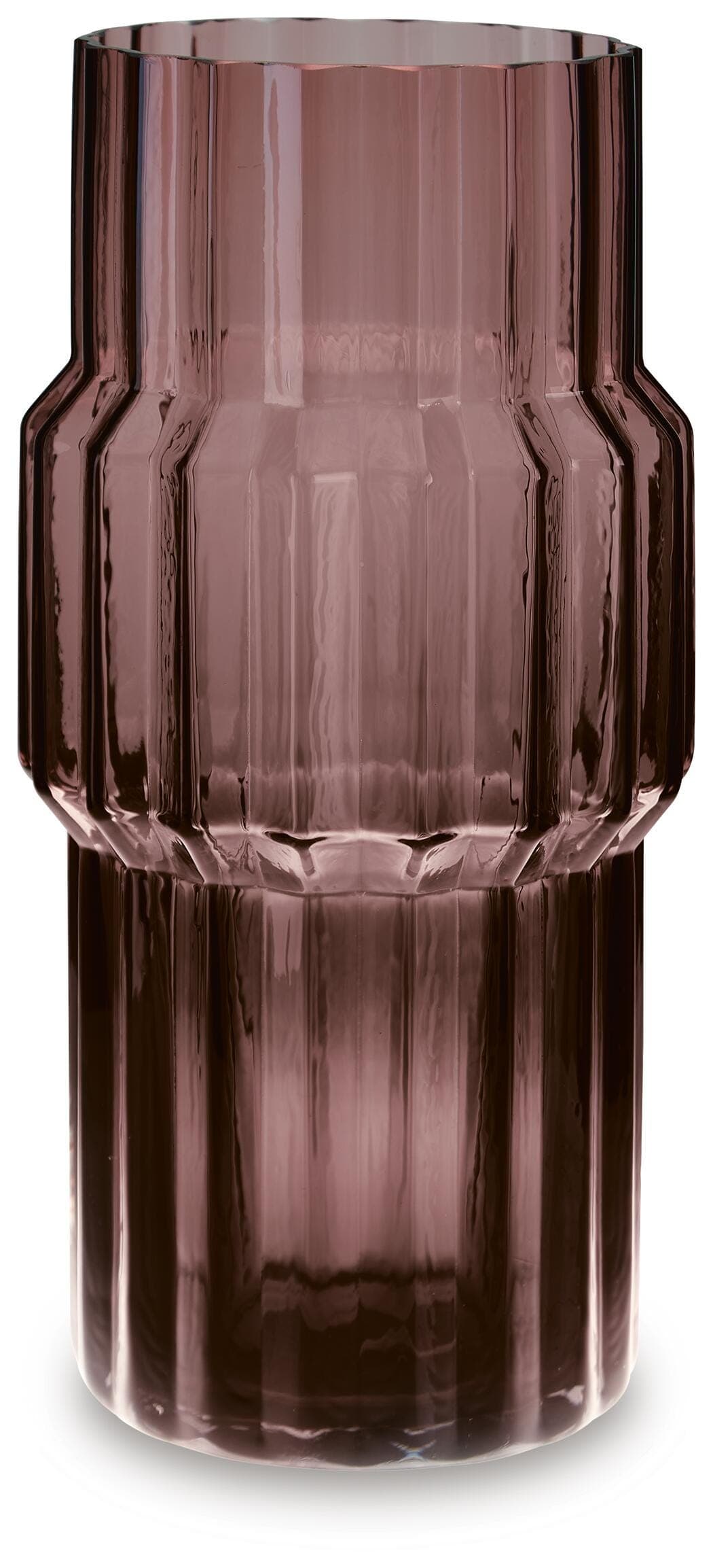 Dorlow Vase (Set of 2) — Transparent;Purple;Brown/Beige — view 3