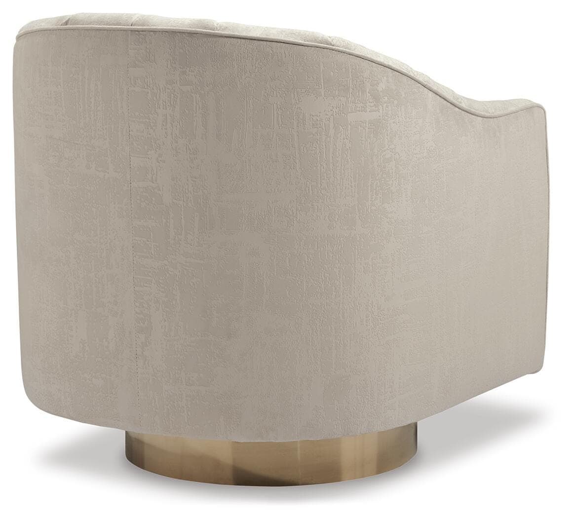 Penzlin Accent Chair — Brown/Beige — view 3