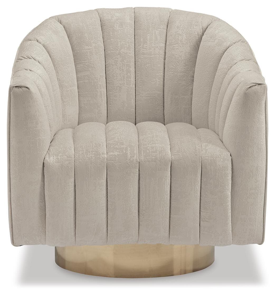Penzlin Accent Chair — Brown/Beige — view 4