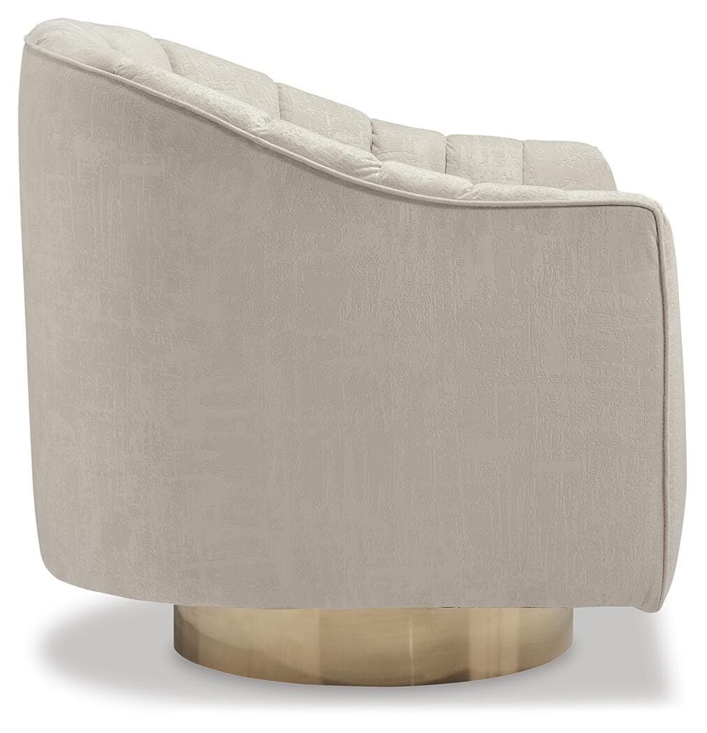 Penzlin Accent Chair — Brown/Beige — view 5
