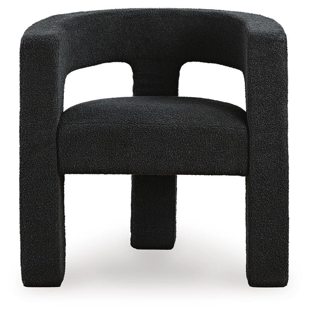 Landick Accent Chair — Black/Gray — view 3