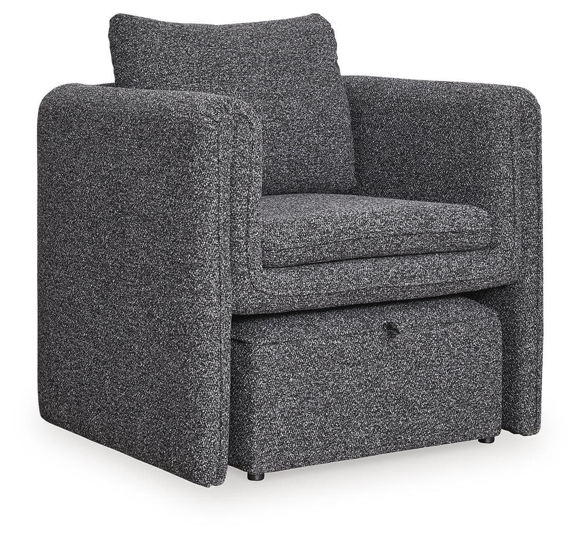 Vreni Accent Chair — Charcoal/Black — Middletown Furniture, Middletown OH
