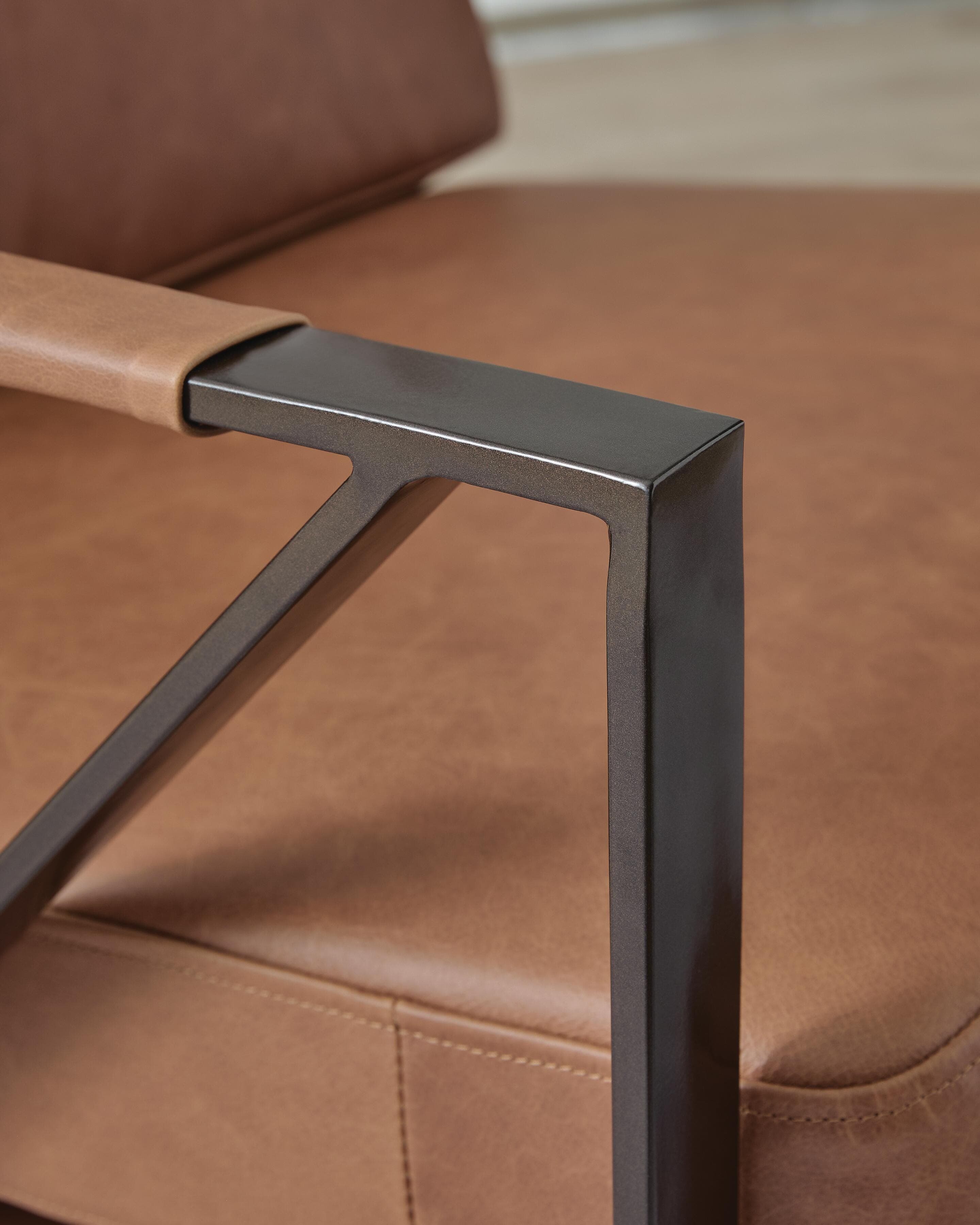 Garronmont Accent Chair — Caramel — view 7