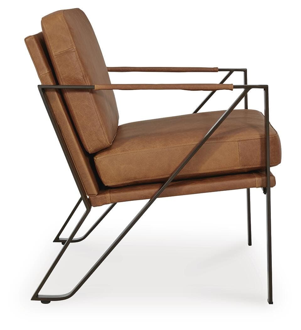 Garronmont Accent Chair — Caramel — view 4