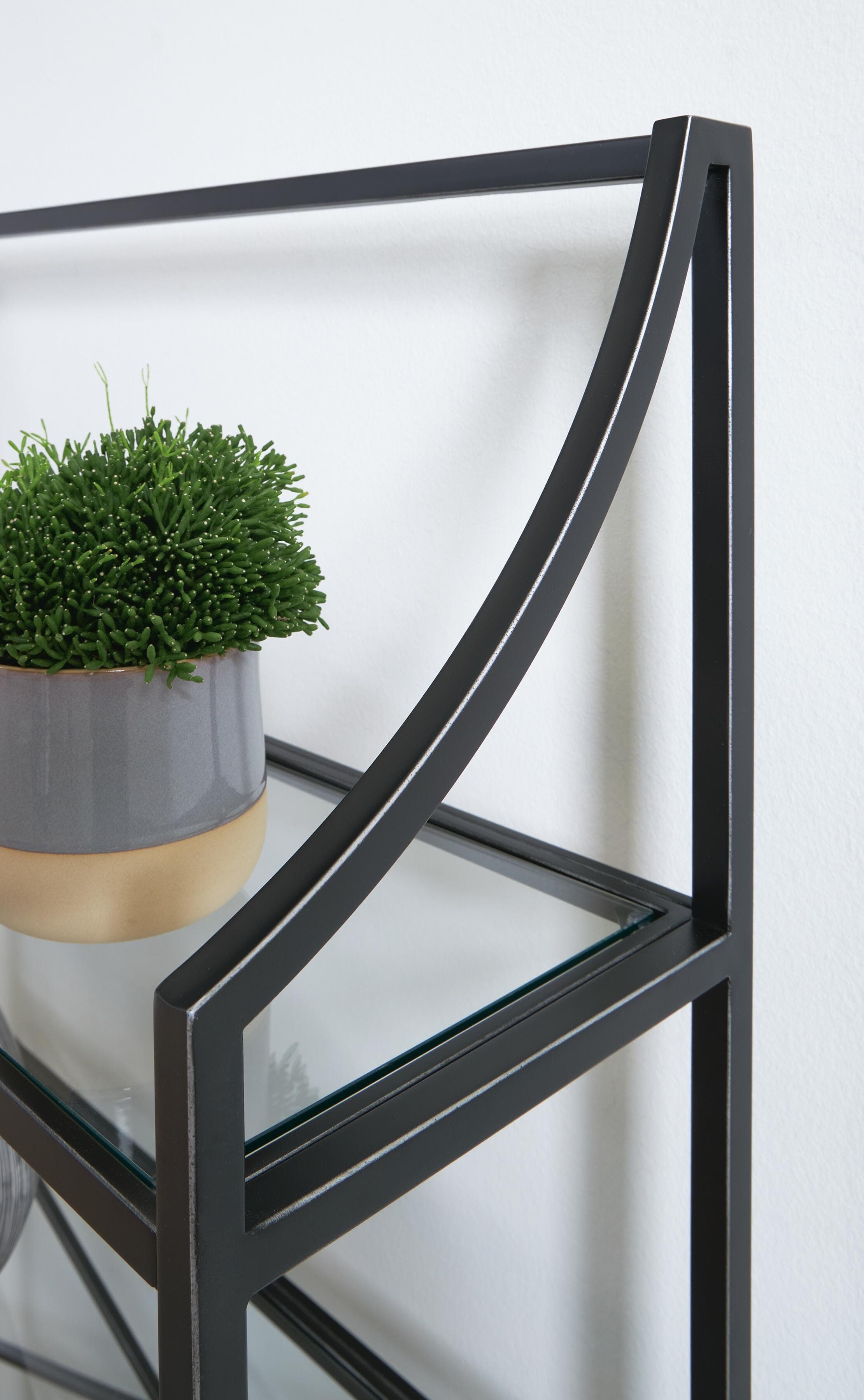 Dakerwell 72" Bookcase — Black/Gray — view 4