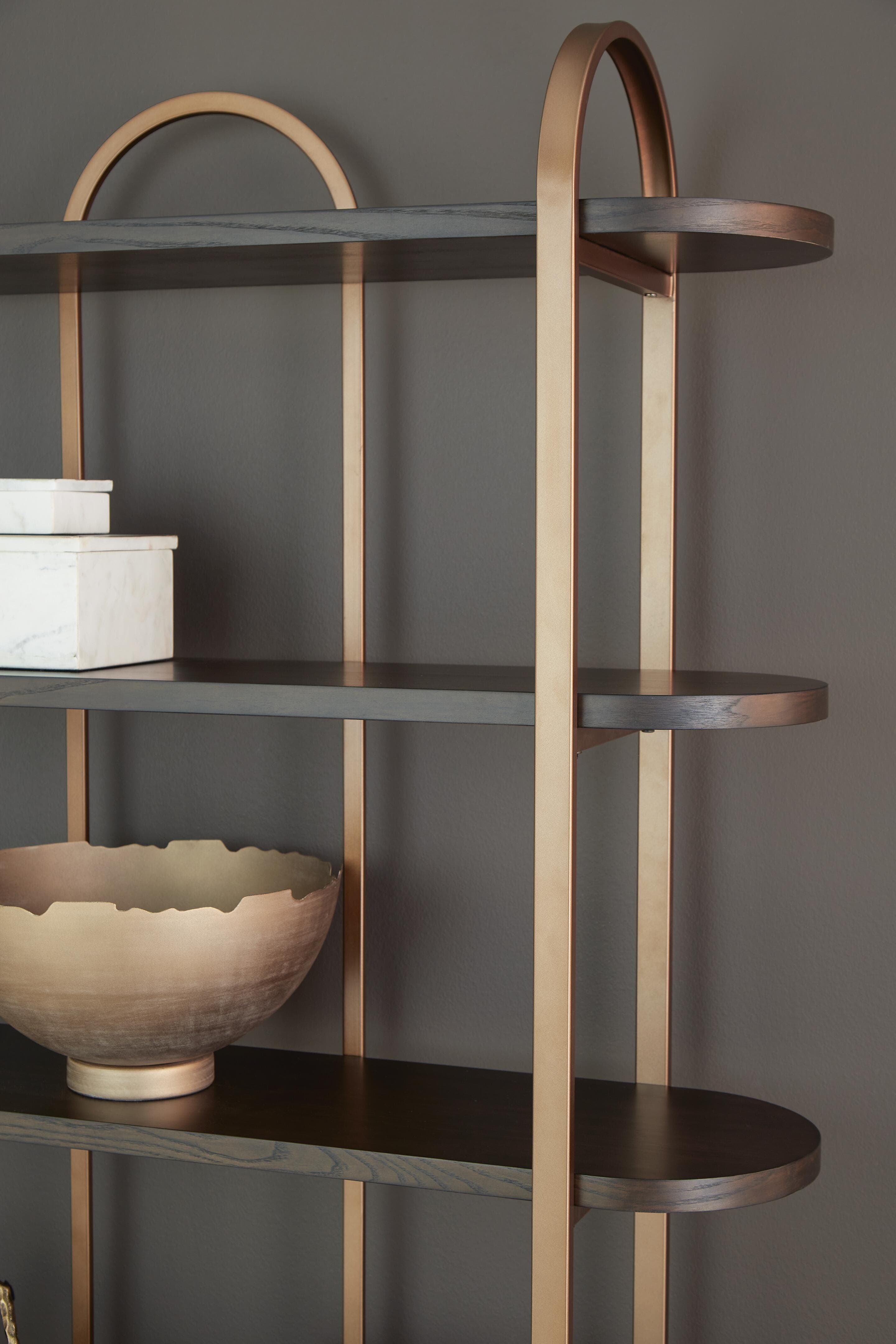 Brentmour Bookcase — Brown/Beige — view 4