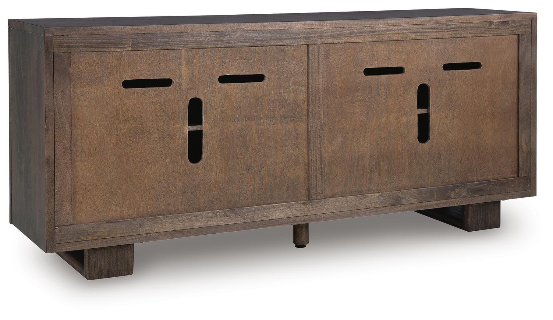 Cato Accent Cabinet — Dark Brown — view 5