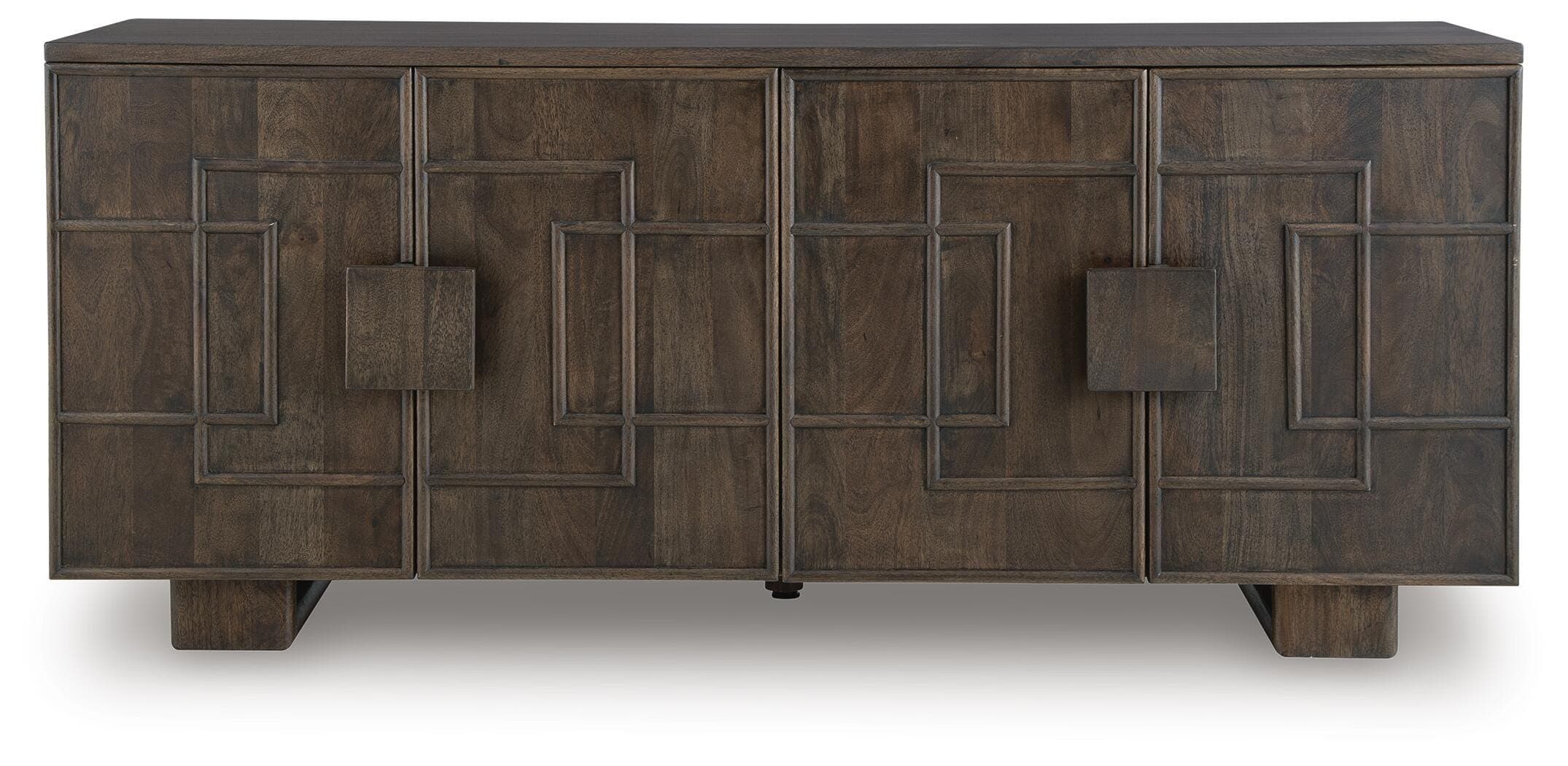 Cato Accent Cabinet — Dark Brown — view 4