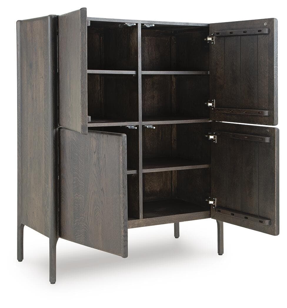 Orsonal Accent Cabinet — Espresso Brown — view 3