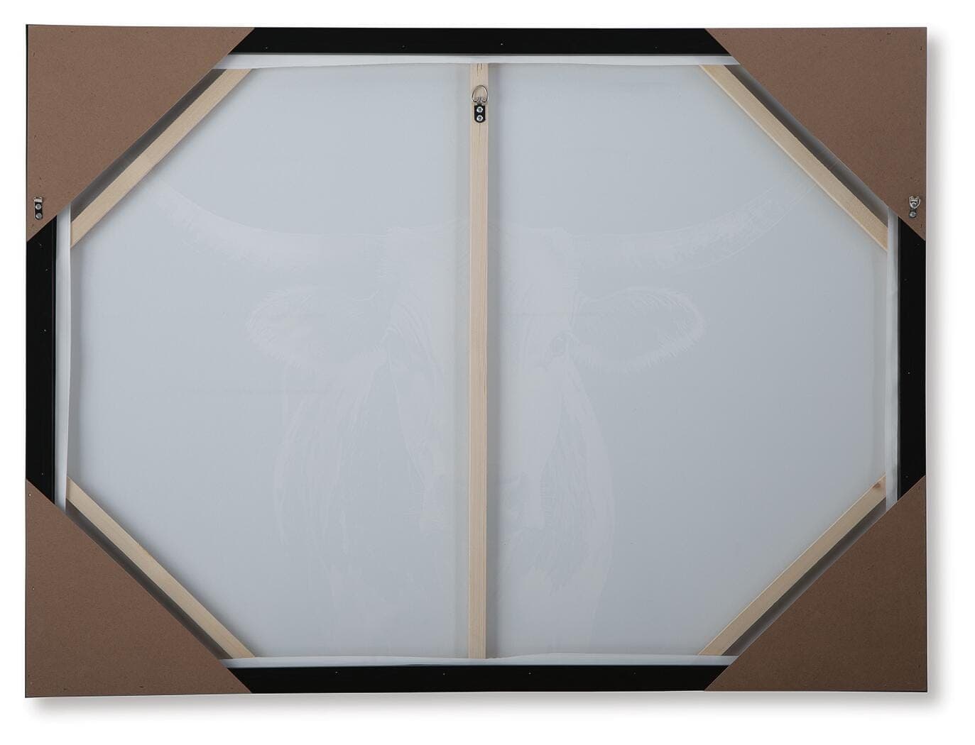 Harlandale Wall Art — Black/White/Brown — view 4
