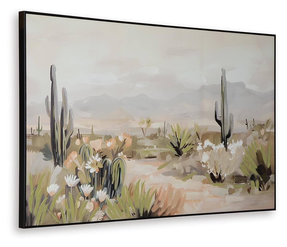 Sidworth Wall Art — Green/Beige/Gray — view 3