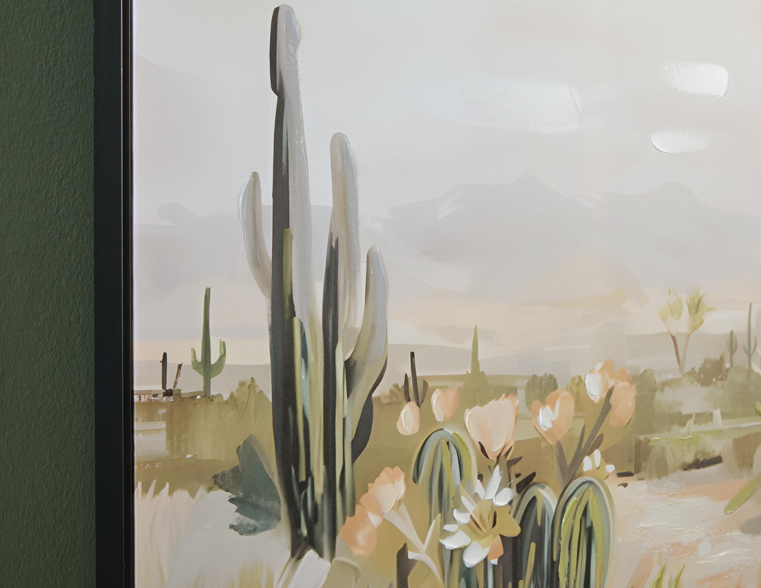 Sidworth Wall Art — Green/Beige/Gray — view 5