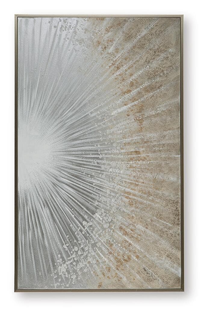 Waldard Wall Art — Gray/Taupe/White — view 6