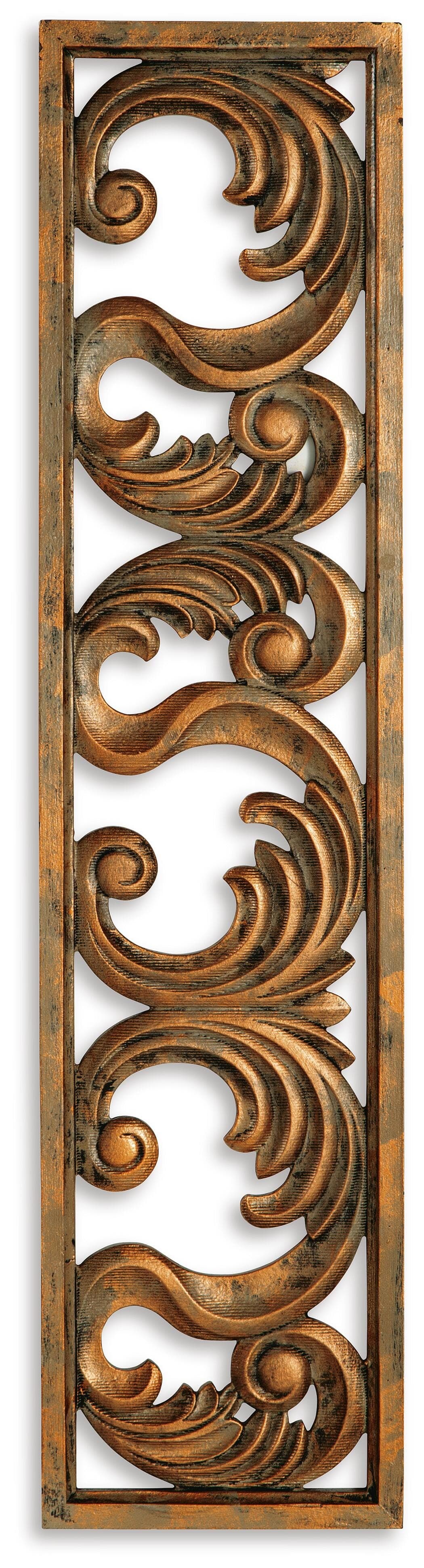 Candelario Wall Decor — Metallic;Brown/Beige — Middletown Furniture, Middletown OH