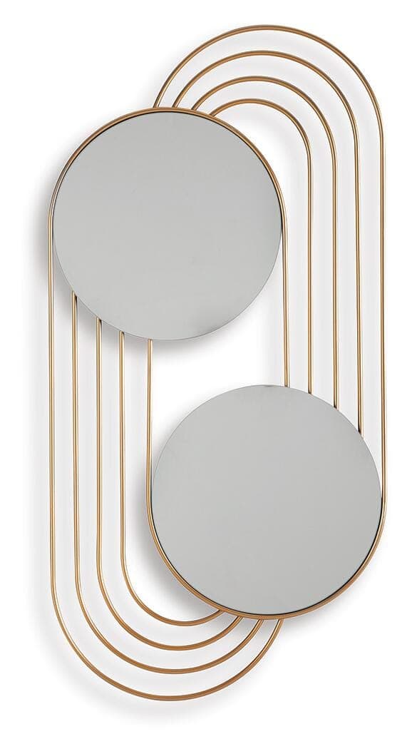 Warrenley Accent Mirror — Gold Finish — Middletown Furniture, Middletown OH