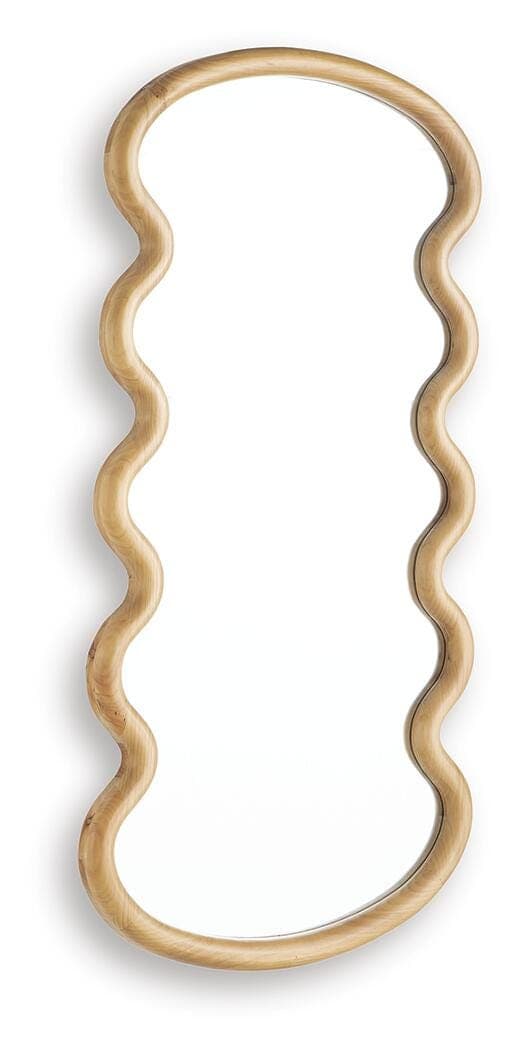 Serendis Accent Mirror — Brown — view 3