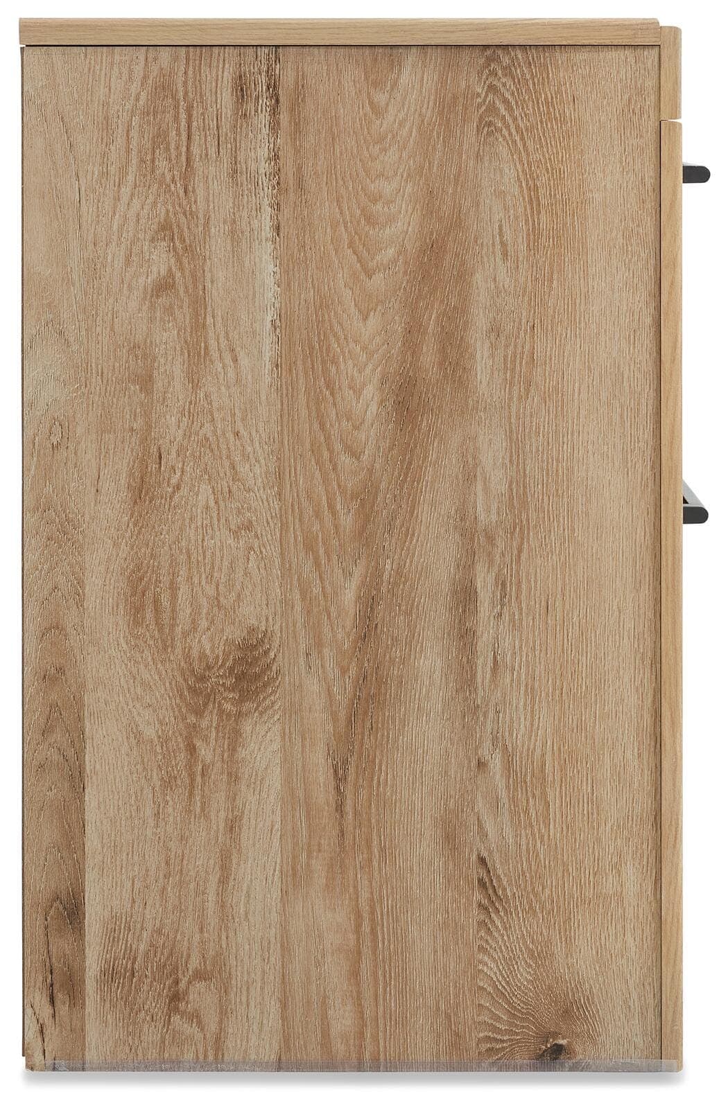 Hyanna Nightstand — Brown/Beige — view 5