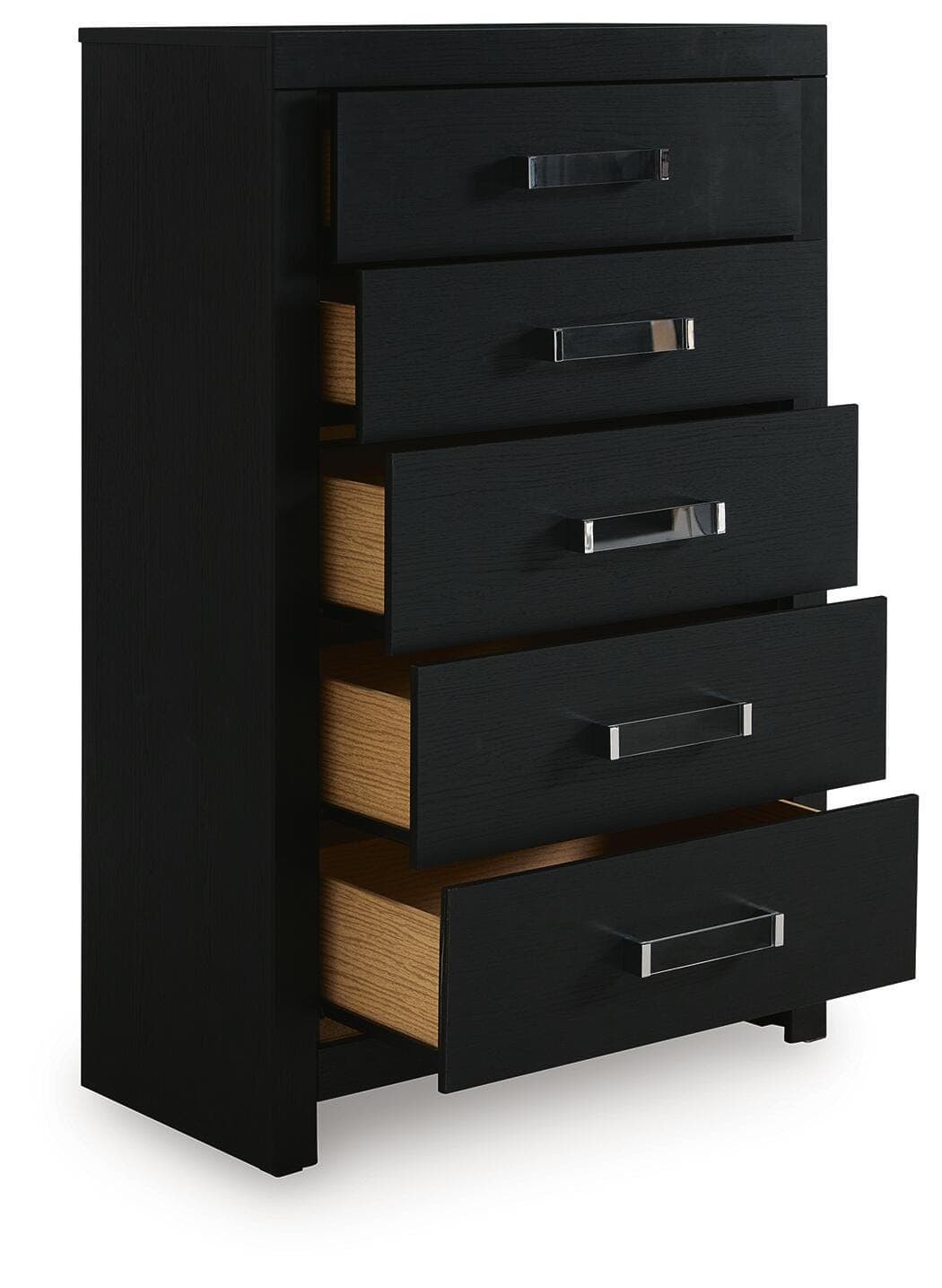 Raechalla Chest of Drawers — Black/Gray — view 4