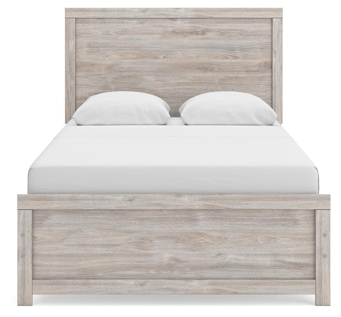 Jonnifer Full Panel Bed — Gray — view 5