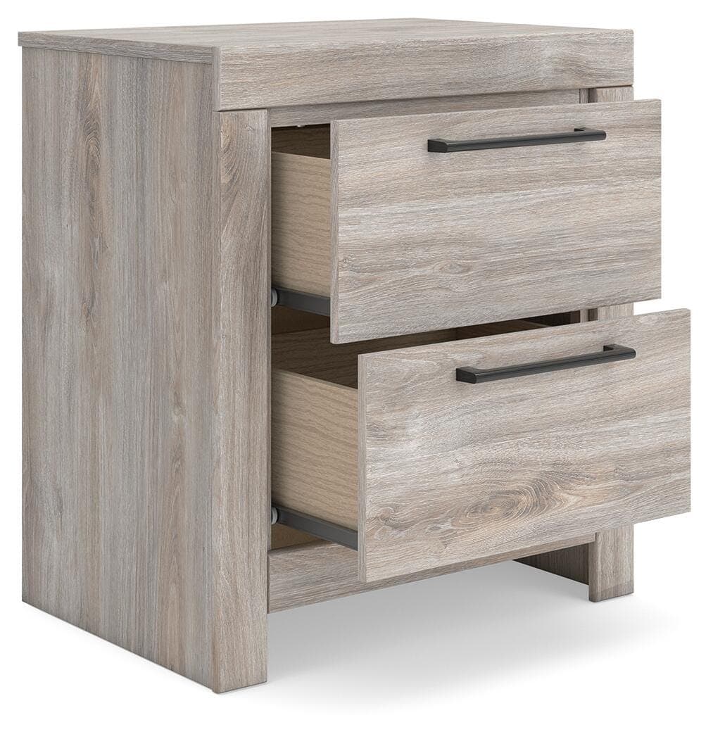 Jonnifer Nightstand — Black/Gray — view 4
