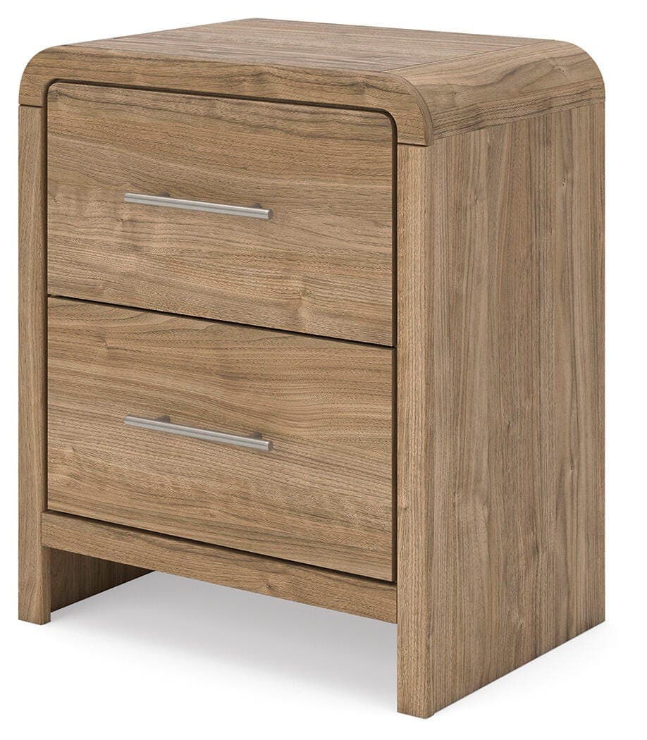 Dovander Nightstand — Brown/Beige — view 5