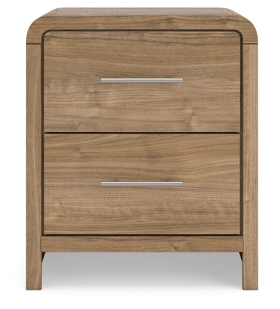 Dovander Nightstand — Brown/Beige — view 4