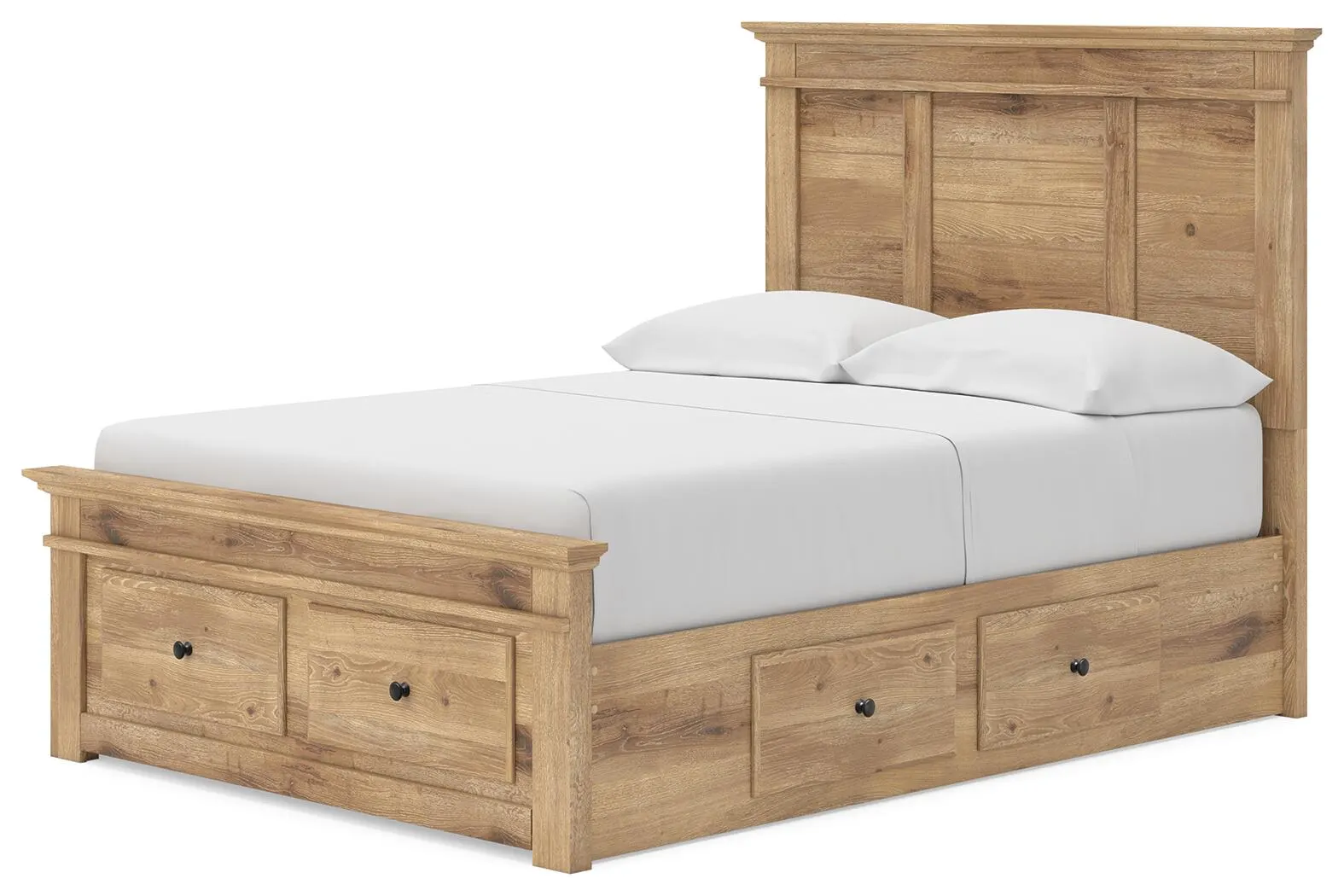 Fenderport Full Panel Storage Bed — Tan — view 4