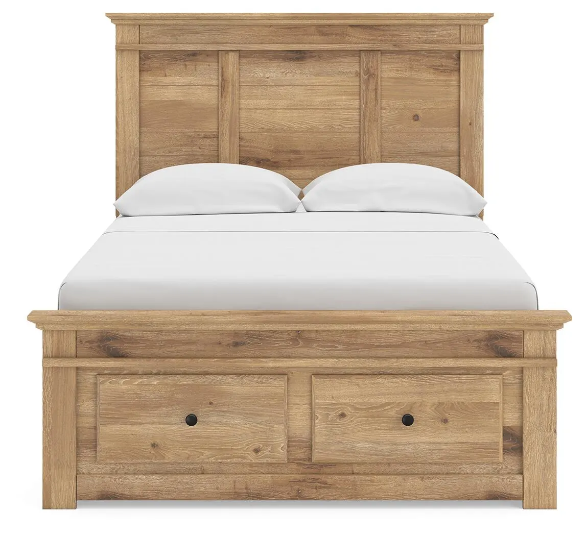 Fenderport Full Panel Storage Bed — Tan — view 6