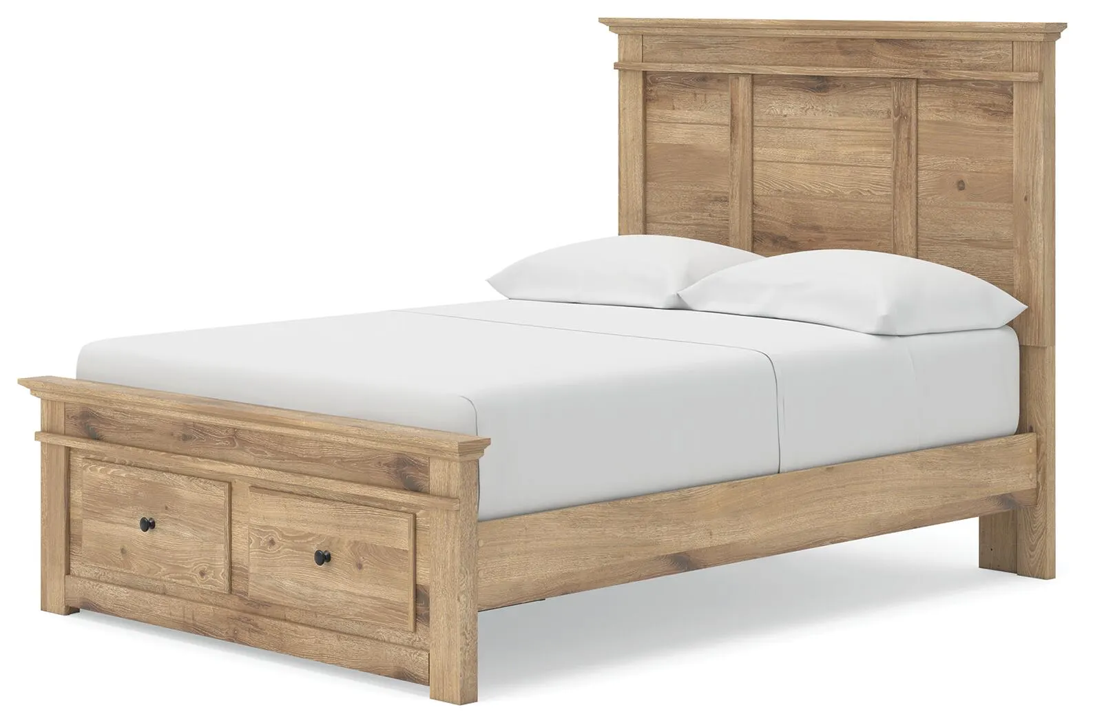 Fenderport Full Panel Storage Bed — Tan — view 4