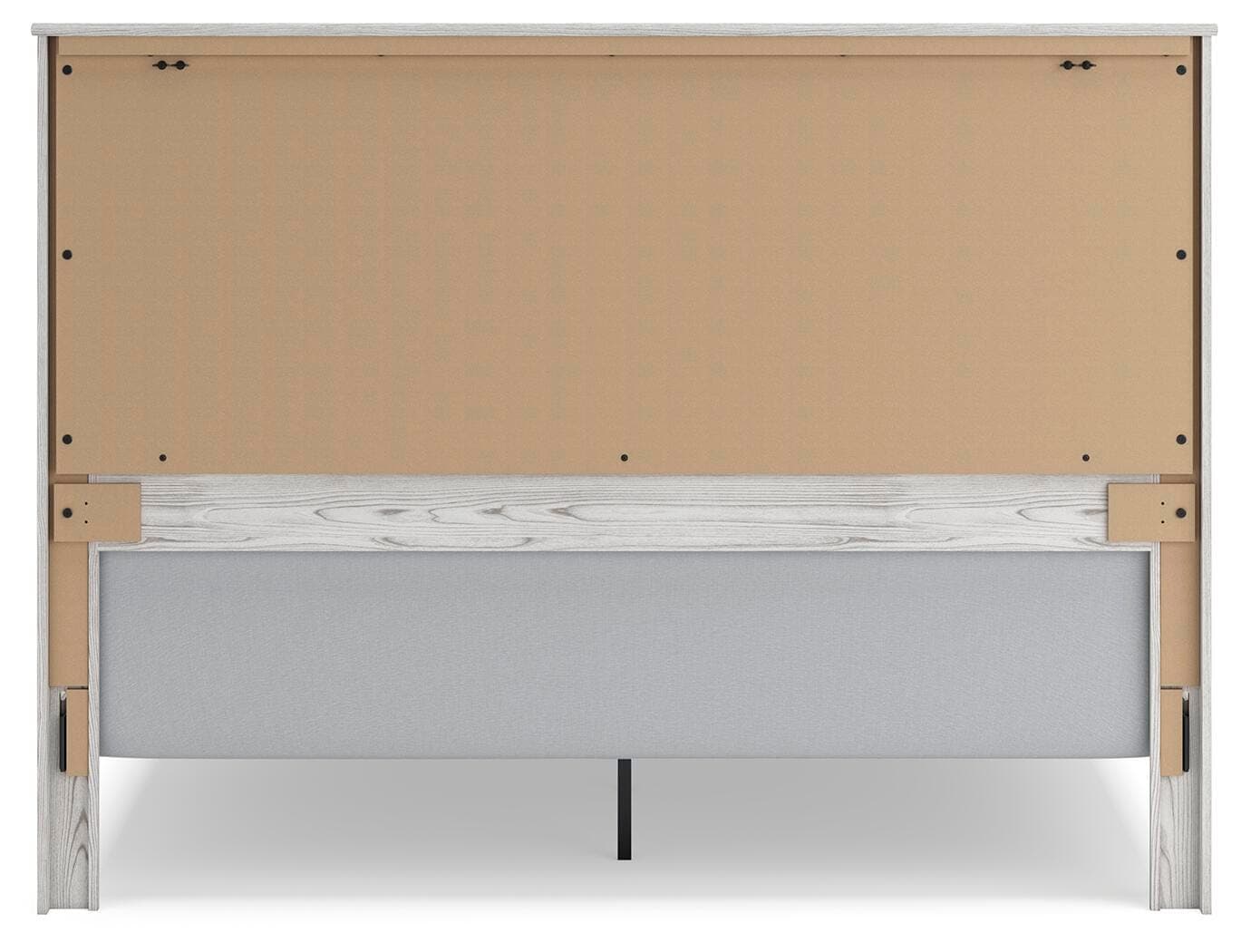 Gerridan King Panel Bed — Black/Gray;White — view 6
