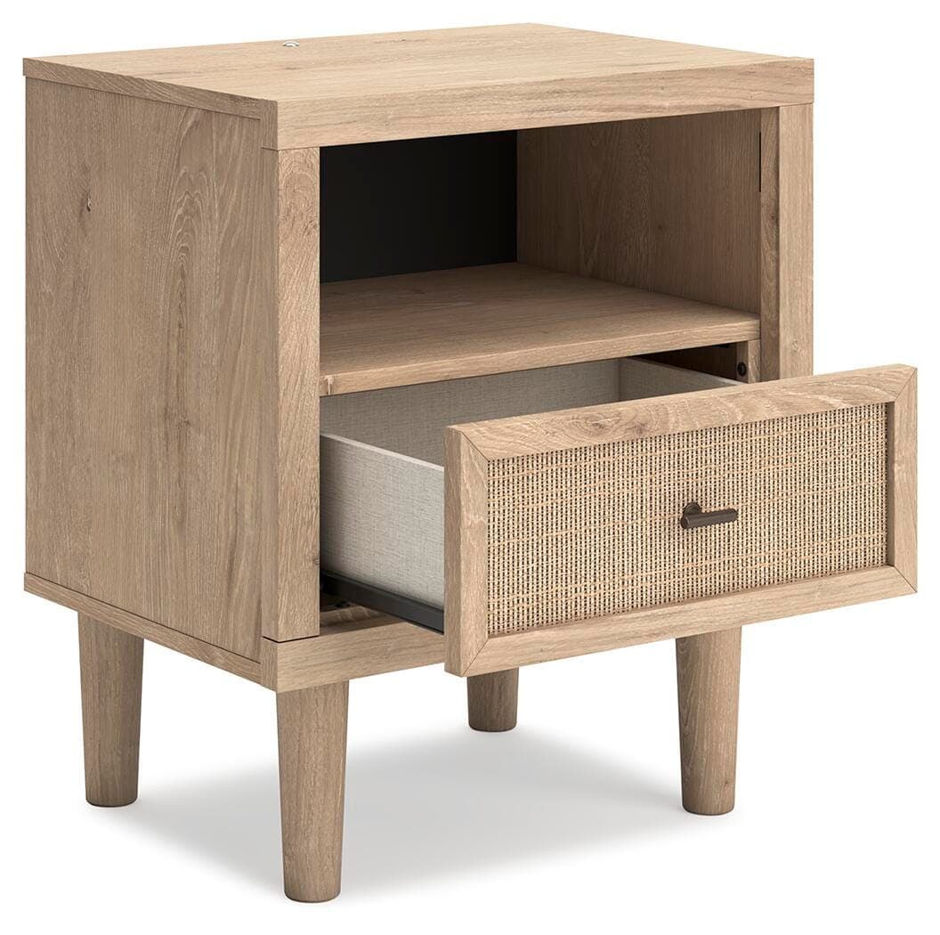 Cielden Nightstand — Brown/Beige — view 3