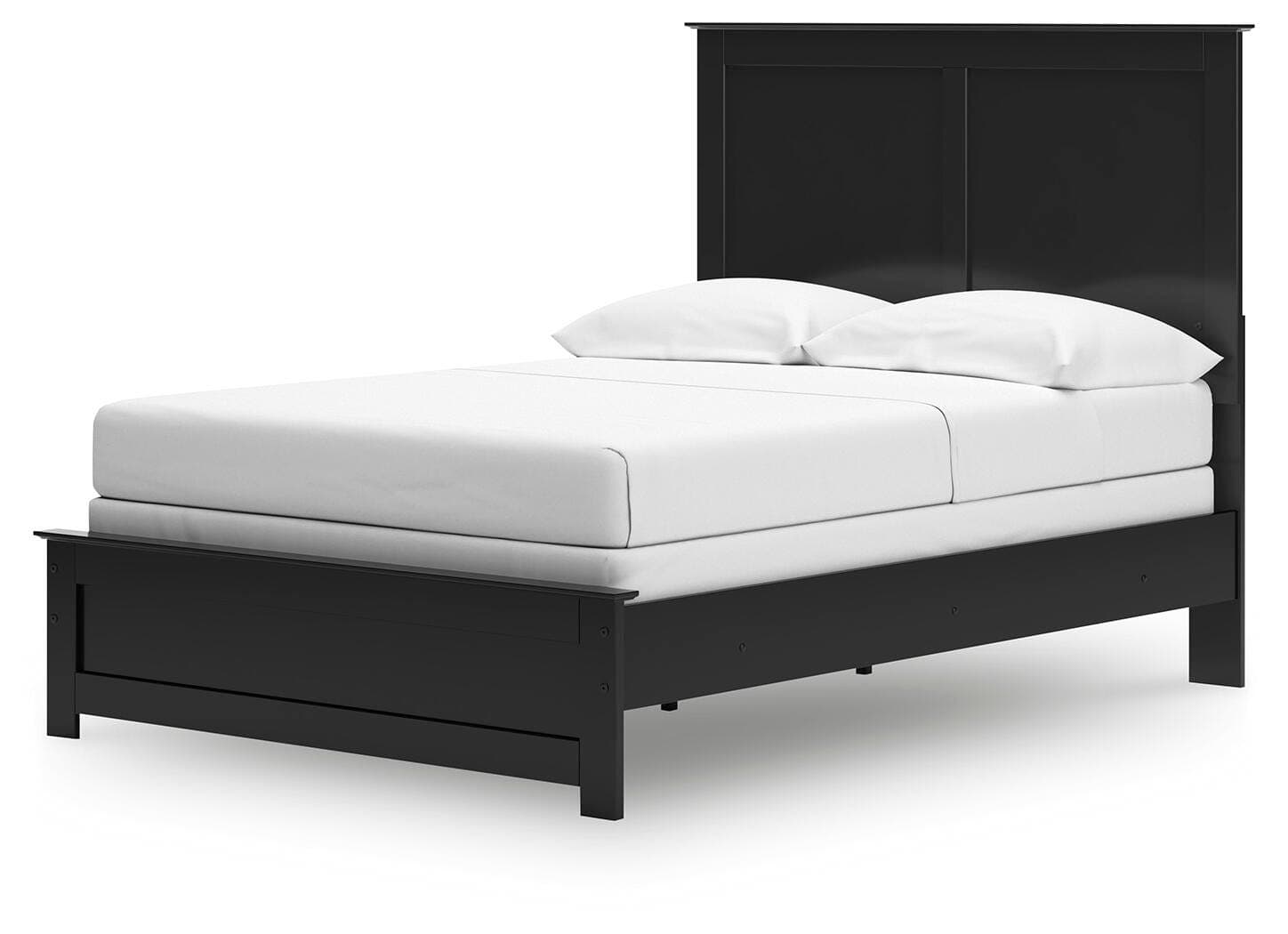 Maribel Full Panel Bed — Black/Gray — view 4