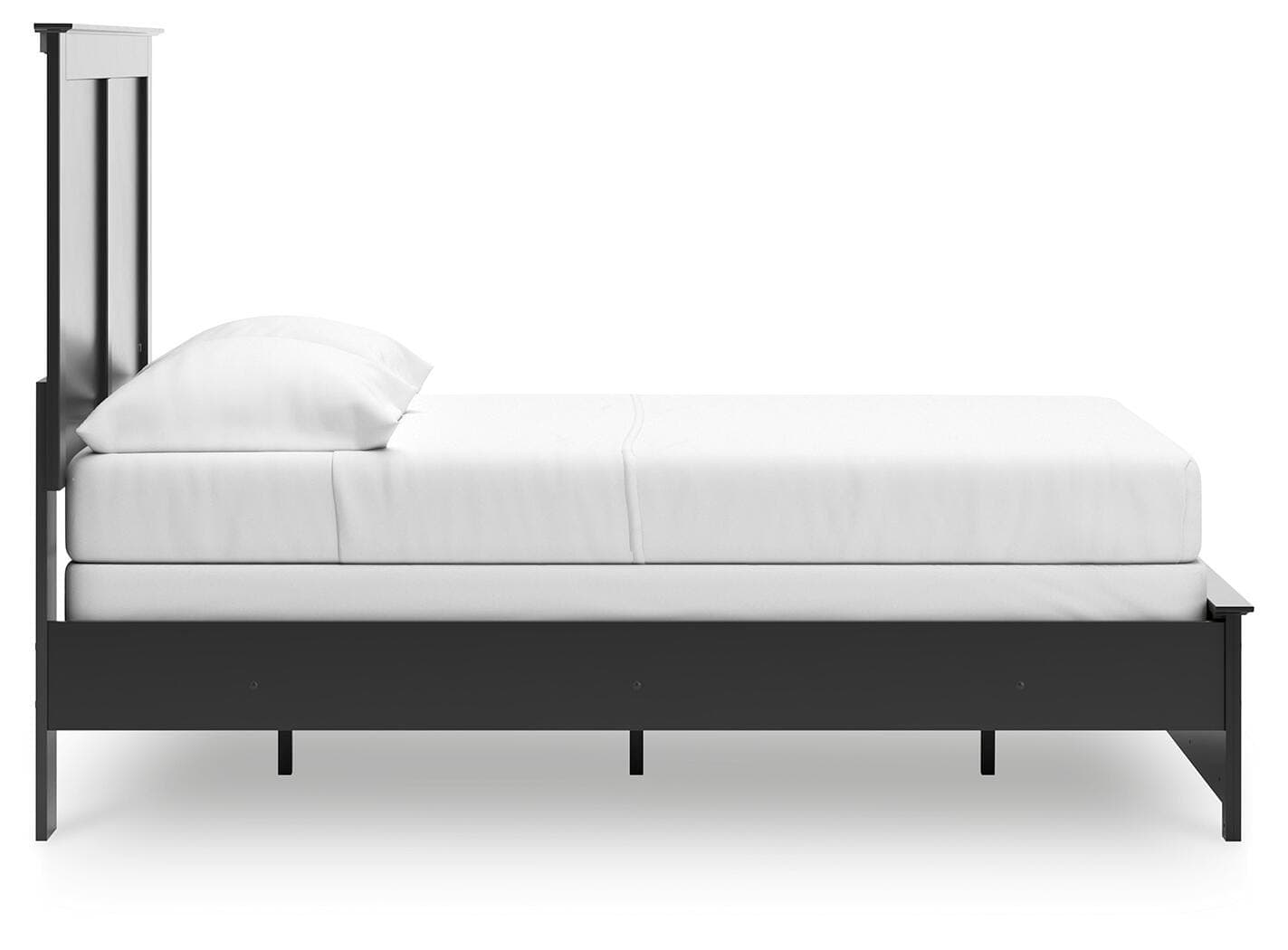 Maribel Full Panel Bed — Black/Gray — view 8