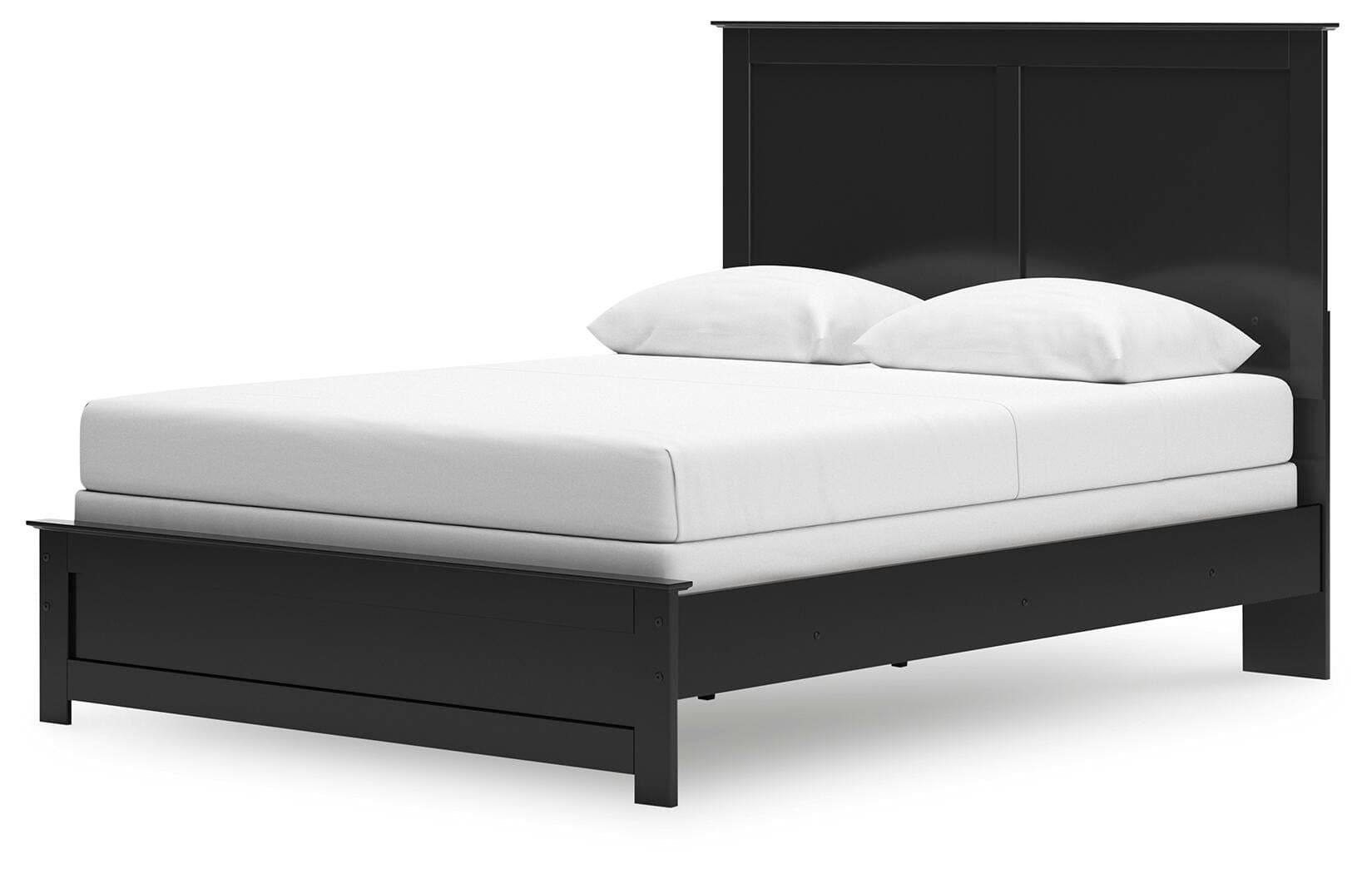 Maribel Queen Panel Bed — Black/Gray — view 4