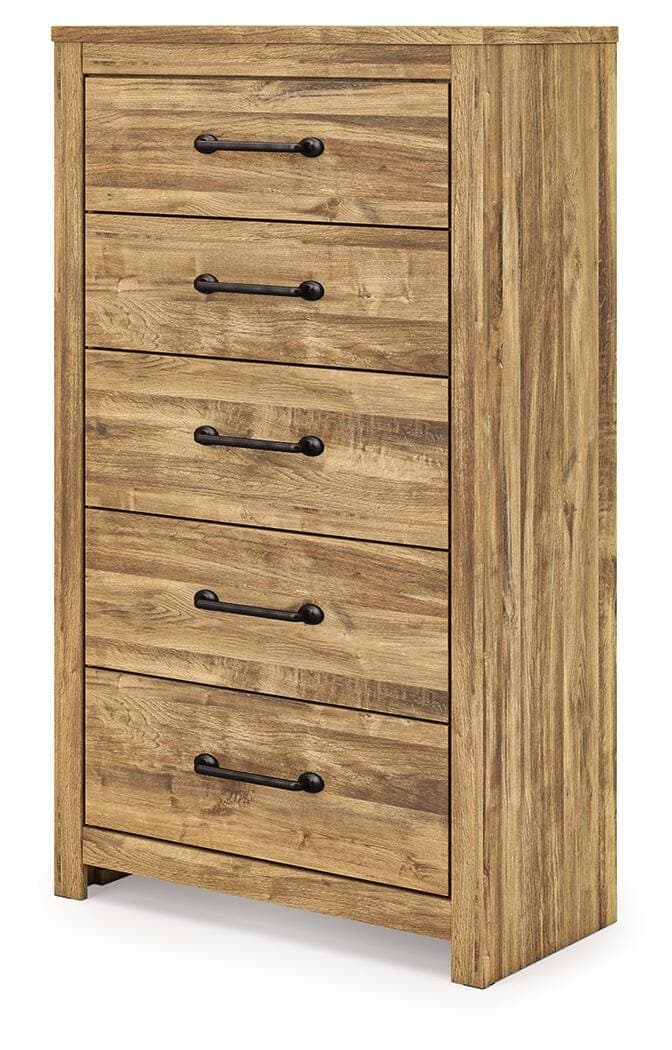 Branstony Chest of Drawers — Brown/Beige — view 3
