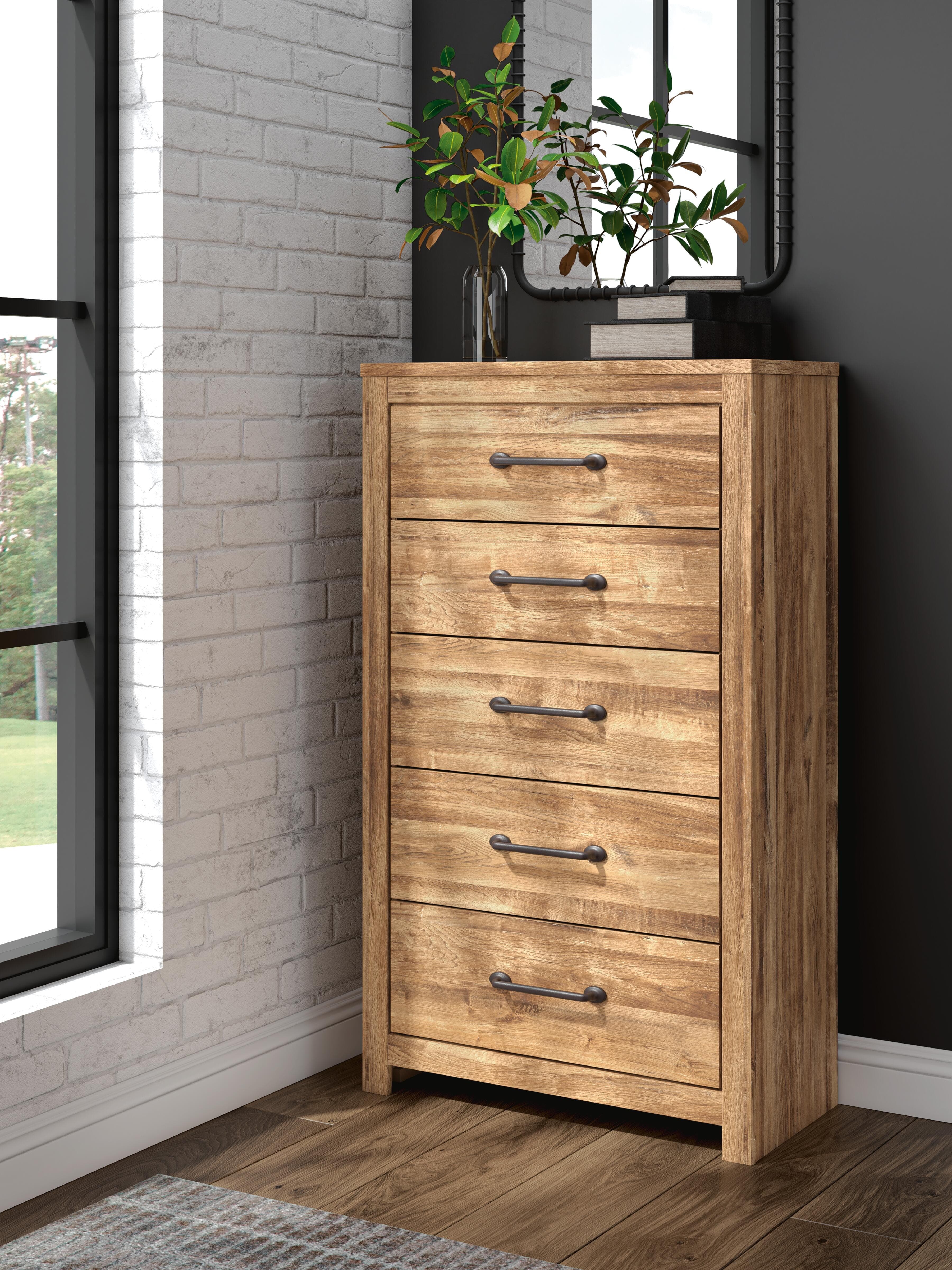 Branstony Chest of Drawers — Brown/Beige — view 2