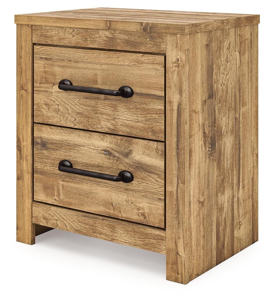 Branstony Nightstand — Brown/Beige — view 3