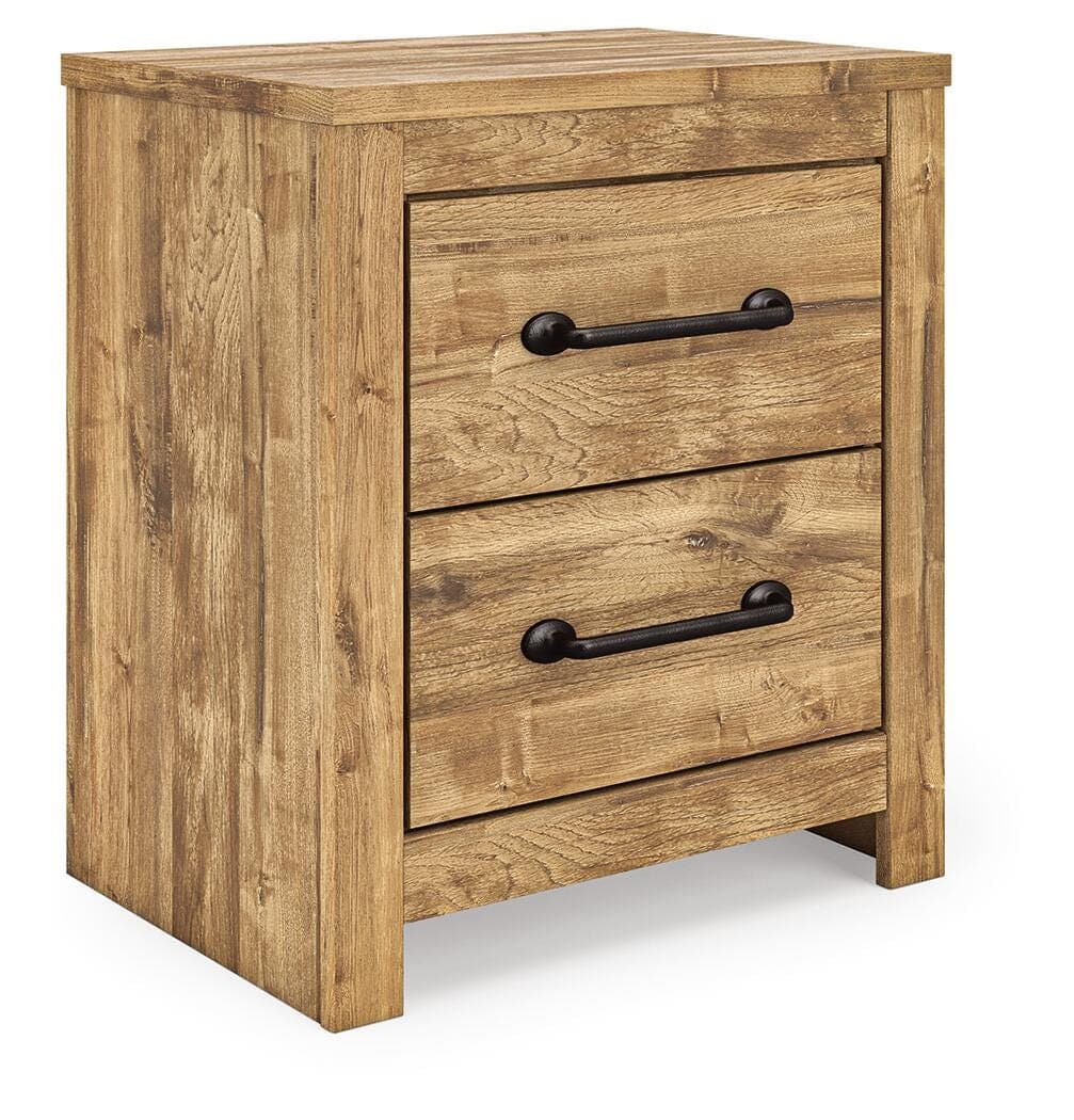 Branstony Nightstand — Brown/Beige — Middletown Furniture, Middletown OH