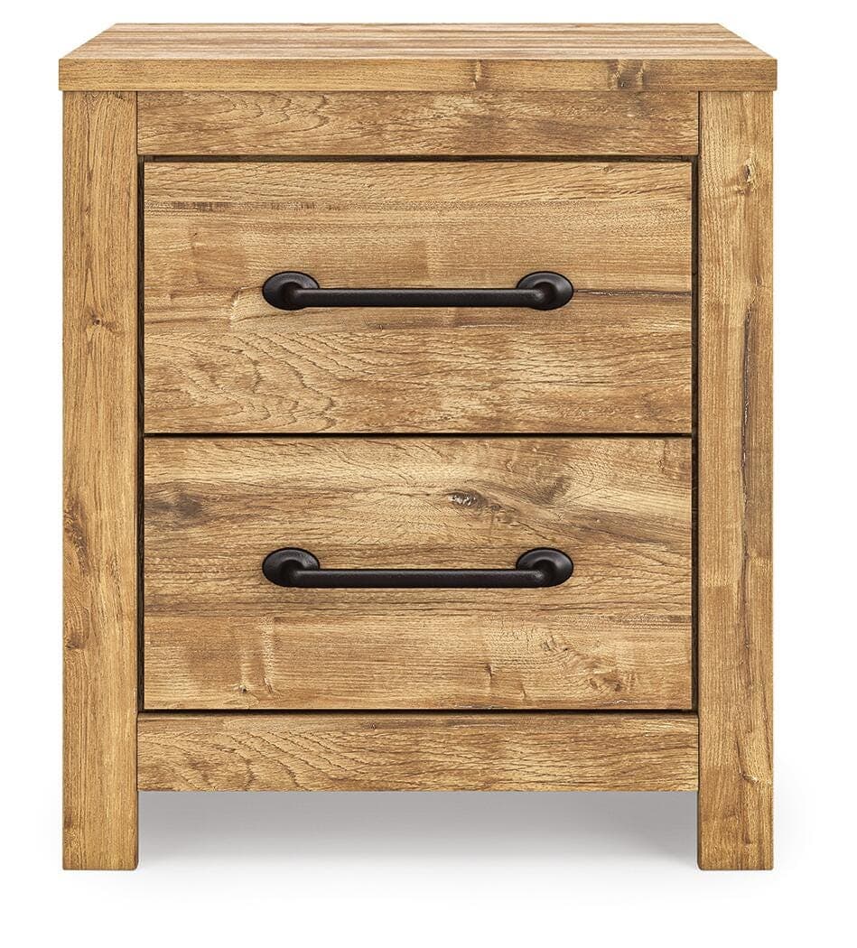 Branstony Nightstand — Brown/Beige — view 5