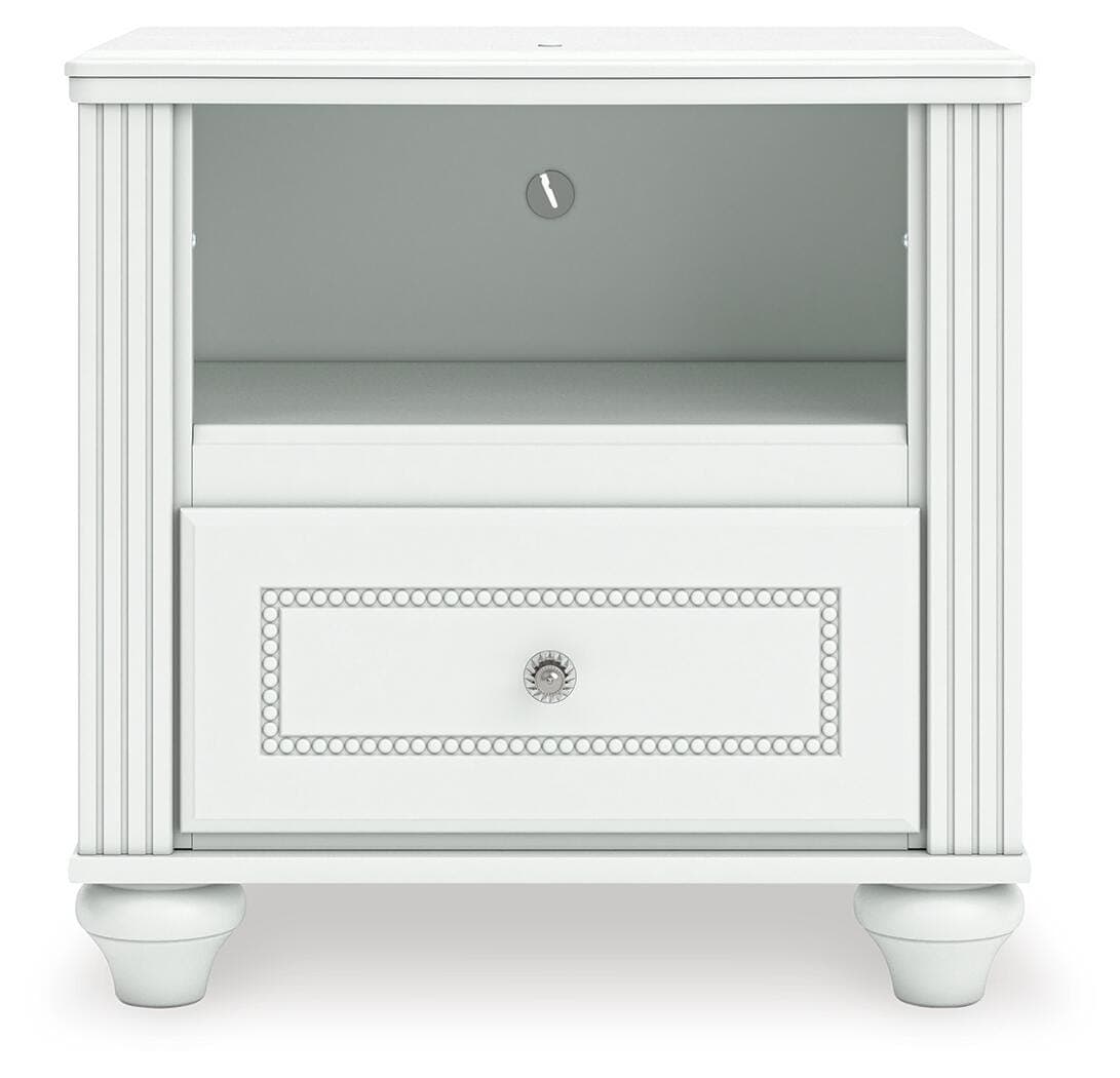 Maylilly Nightstand — White — view 7