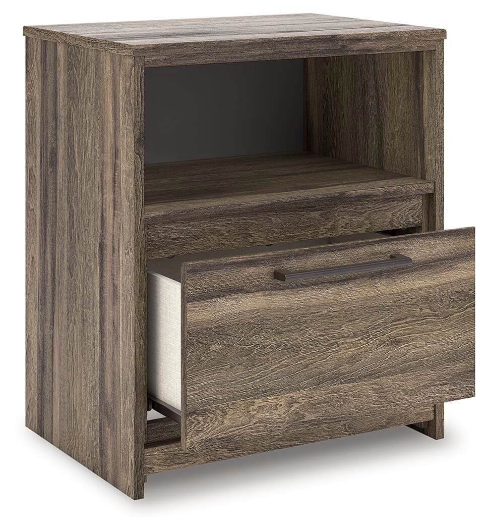 Baystorm Nightstand — Brown/Beige — view 4