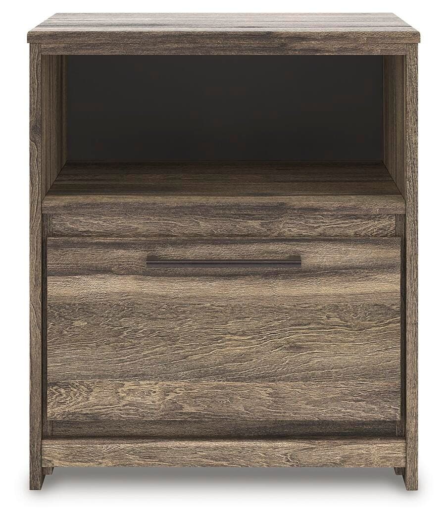 Baystorm Nightstand — Brown/Beige — view 5